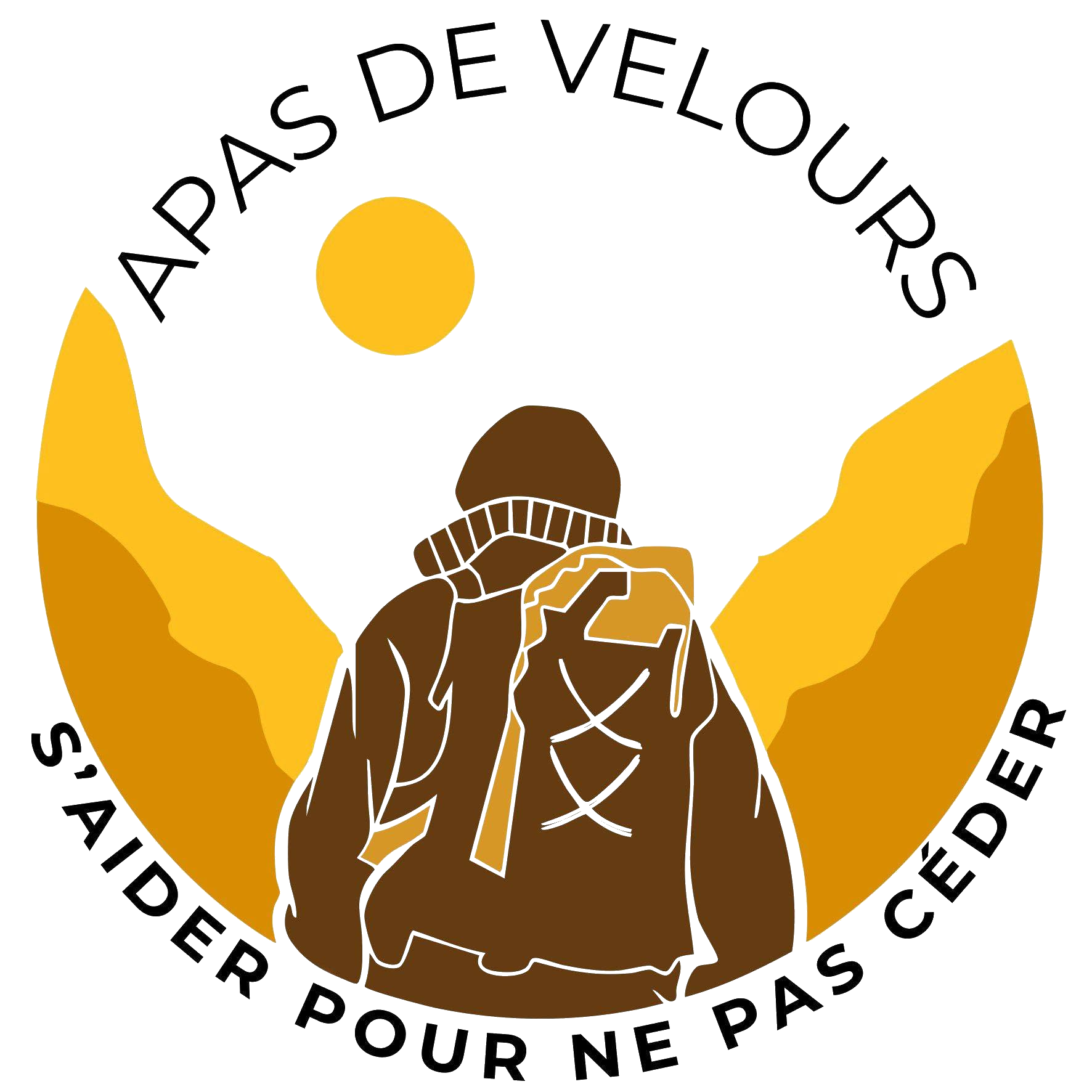 Logo association A pas de Velours